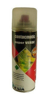 Contacmatic Super Verde Limpiacontactos Desengrasante 450 Gr