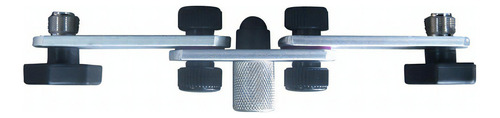 Soporte Para 2 Porta Microfonos Serie Mp Quiklok Mp/900