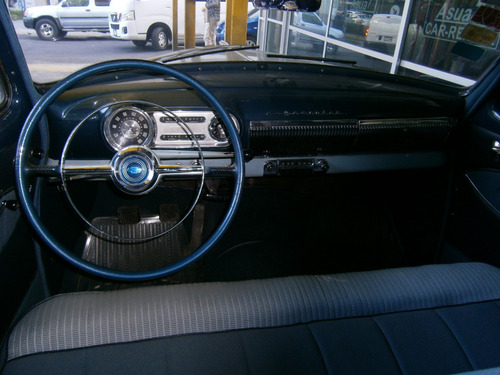 Chevrolet Bel Air 1953 Azul Mt 6 Cilindros