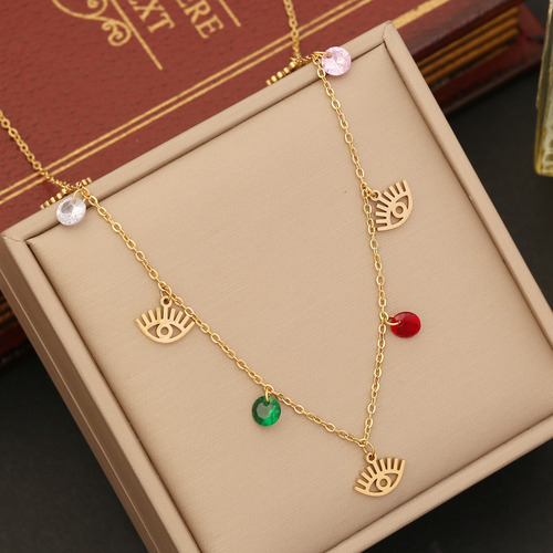 Collar De Acero Inoxidable Con Forma De Estrella Con Forma D