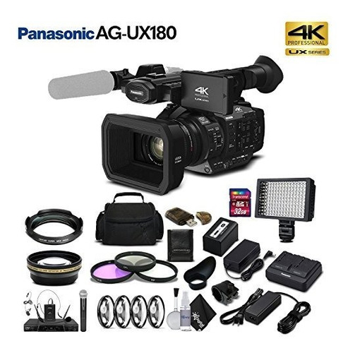 Panasonic Ag Ux180 4 Premium Profesional Para Camara Video