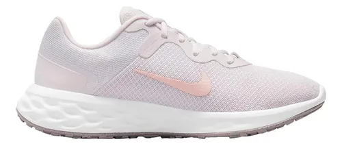 Tenis Nike Revolution 6 Running Mujer-lila Claro