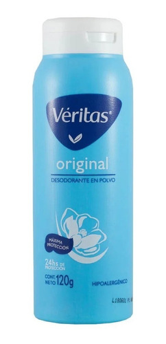 Veritas Original Polvo Desodorante Corporal X 120 G