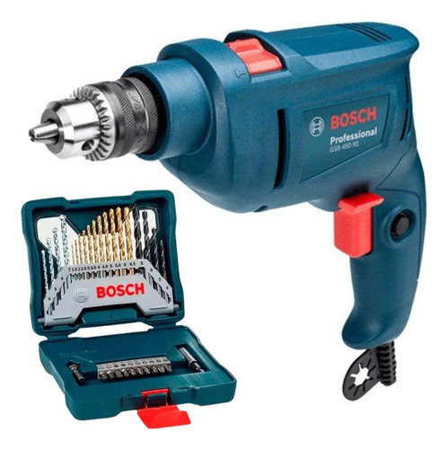 Kit Furadeira De Impacto Bosch Gsb 450re 220v 450w + Brocas