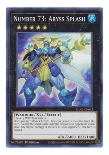 Yugioh! Number 73: Abyss Splash - Dlcs-en042