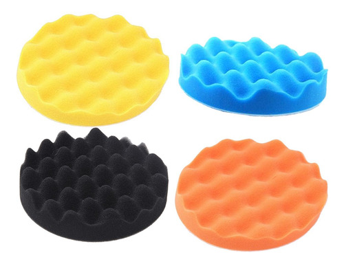 Kit De 4 Almohadillas Para Pulir Y Pulir Para Detalles De