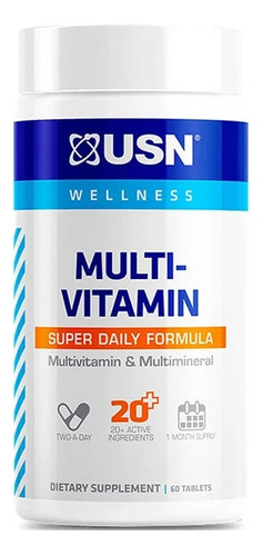 Multivitamínico Usn Vibrance 60 Tabletas Multi-vitamin