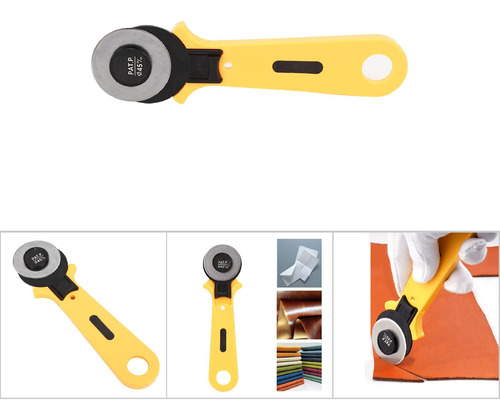 Cortador De Ruedas Giratorio Para Ropa, Tela, Bricolaje, Man