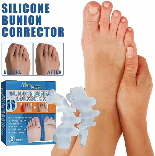 Separador Gel Para Los Dedos De Los Pies, Juego De 2 Piezas
