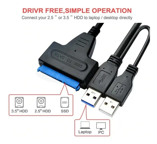 Sata to usb 3 best sale cable