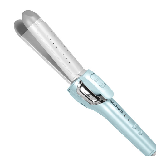 Plancha De Cabello Conair Cs3290es 2 En 1 Smoothwrap Celeste