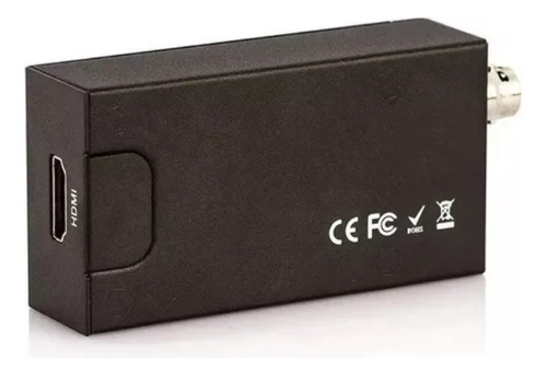 Conversor Sdi Para Hdmi Alta Definição Conversor Cor Preto 110v