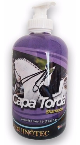 Shampoo Para Caballo Capa Torda ( 1 Litro ) Equinotec