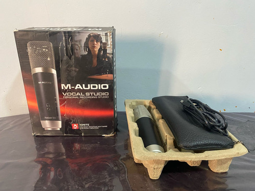 Microfono Condensador M-audio Negro (Usado)