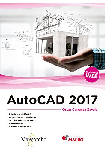 Libro Autocad 2017. Dibujo Y Edición 2d, Organizacion De Pla