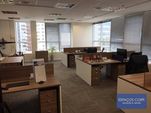 Imagem 10 de 21 de Conjunto Comercial Mobiliado, Para Alugar, 220m² - Brooklin - São Paulo/sp - Cj2306