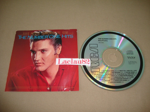 Elvis Presley The Number One Hits 1987 Bmg Cd Usa