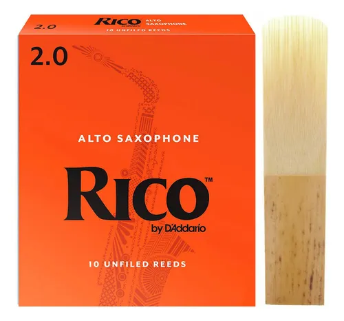 Caña Para Saxofón Alto Rico # 2.0