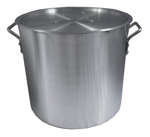 Olla Industrial Con Tapa En Aluminio 60qt