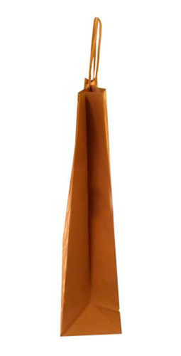 Pack X10 Bolsas Kraft Navidad 40x30x12cm Regalo Navideña