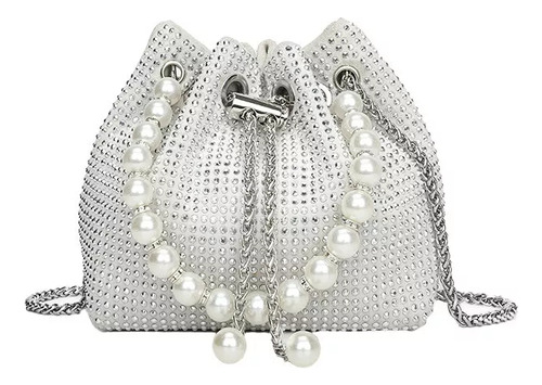 Bolso Con Cadena Con Diseño De Moda Para Mujer Crystal Shine
