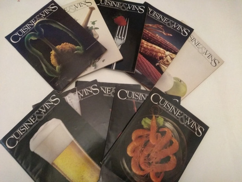 Revistas Cuisine & Vins 1986 Del N° 20 A 29