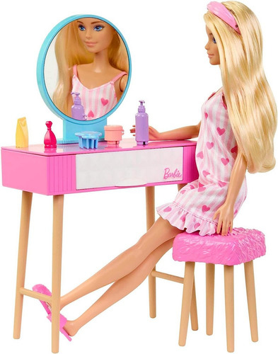 Barbie O Filme - Quarto Dos Sonhos Com Boneca - Mattel Hpt55