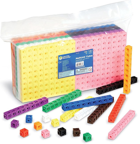 Cubos Mathlink De Learning Resources (set De 1000)