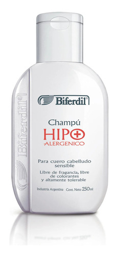 Shampoo Hipoalergénico Biferdil 250ml