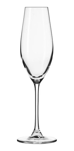 Copa De Champagne Cristal Krosno Línea Splendour - Set X6u