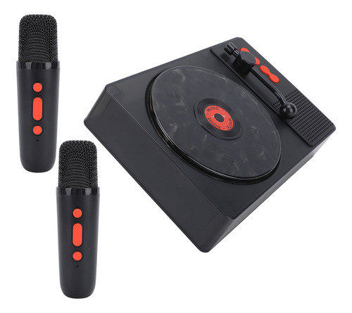 Micrófono Inalámbrico, Altavoz Nocturno, Portátil, Retro, Co