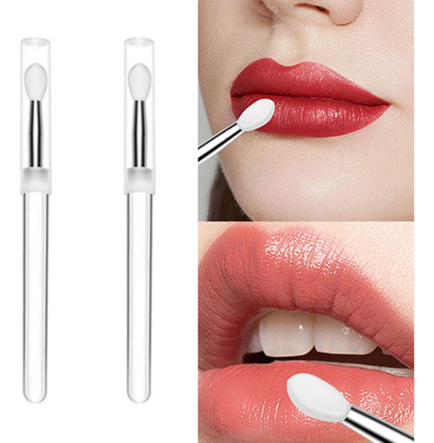 2x Pincel De Labios Pinceles De Maquillaje Pincel De