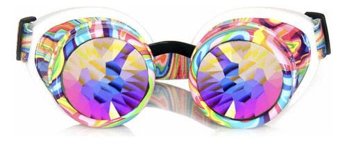 Glofx Limited Edition Acolchada Caleidoscopio Anteojos Raver