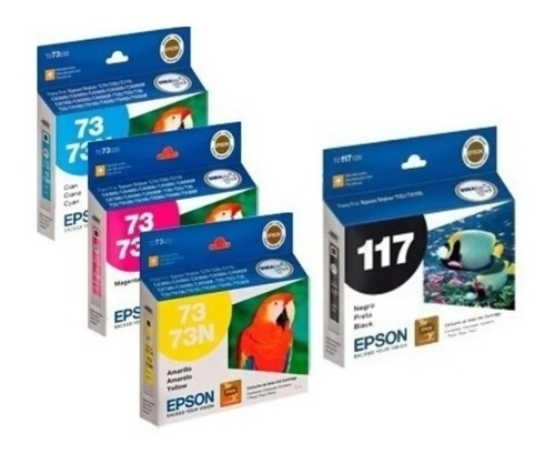 Epson 117 Negro Y 73n Colores