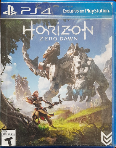 Juego Horizon Zero Dawn Playstation 4 Usado Fisico Caja Sobr