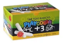 Comprar Tizas Blancas Playcolor Caja X 144 Tizas 81021