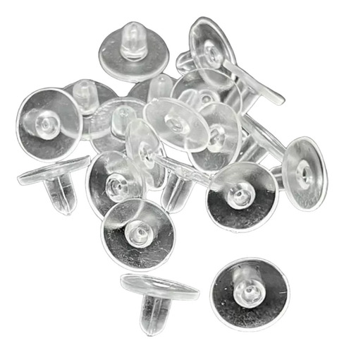 20 Tapones Gomas Silicona De Aros Insumos Bisuteria Topes