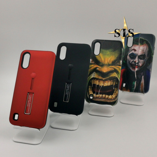 Imagen 7 de 10 de Estuche Protector Funda Samsung A01 + Vidrio Gratis