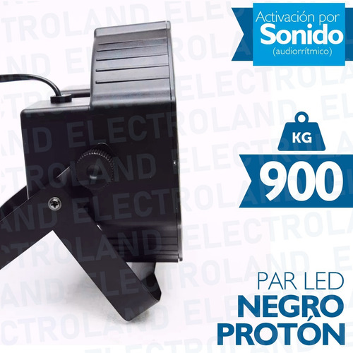 Luz Proton Par 18 Led Alta Luminosidad Rgb Audioritmico Dmx