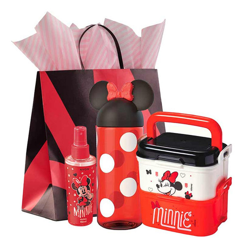 Kit Presente Minnie Mouse Avon Fragrância Neutra