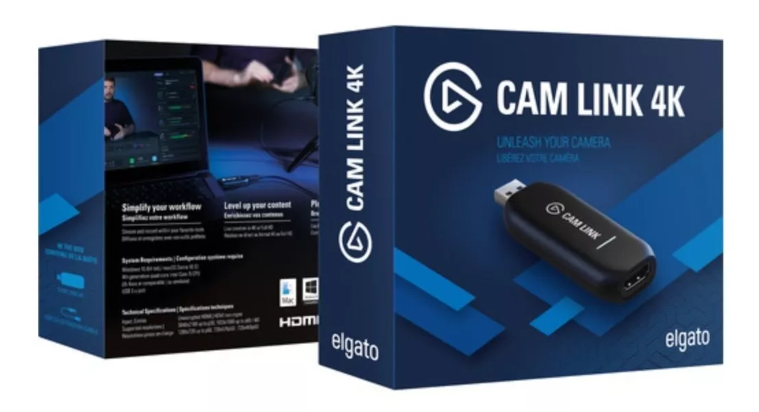 Terceira imagem para pesquisa de elgato cam link 4k