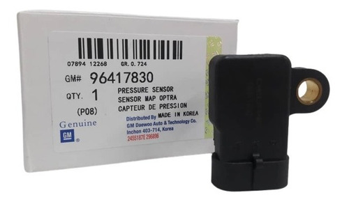 Sensor Map Optra Advance Desing Tapa Amarilla 3pines #7830