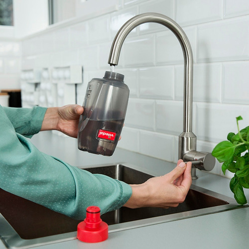 Vileda Promist Max Mopa Plana Microfibra Con Spray Trapeador