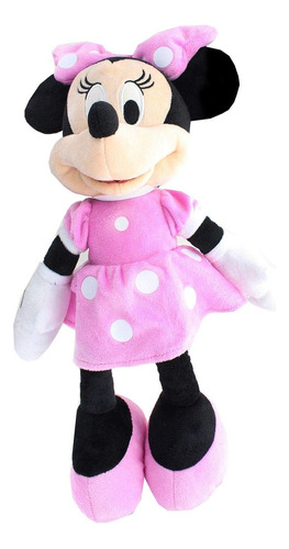 Minnie  Juguete De Peluche Para Niños, Rosa, 15.5 