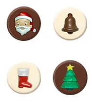 Comprar Molde Placa Para Bañar Galletitas C\u002F Figuras Navideñas P546