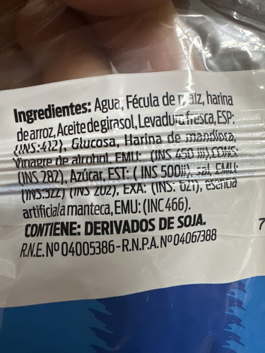 Pan Cerro Azul Sin T.a.c.c Sin Gluten 450g Sin Gluten Original (Azul)