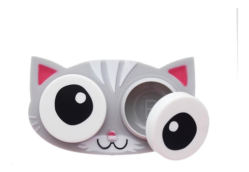 Porta Lentes De Contato Needs Tema De Animais Diversos Com 1
