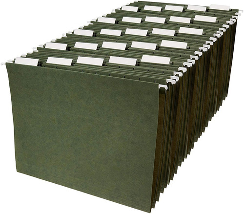 Carpetas Colgantes Para Archivos Tamaño Carta Amz Basics