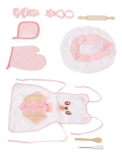 Juego De Juguetes Para Repostería Y Chef Para Niños, Cómodo,