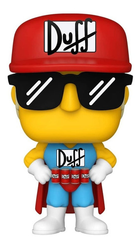 Funko Pop Duffman 902 Los Simpsons (10 Cm) A3323